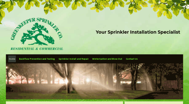 greenkeepersprinkler.com