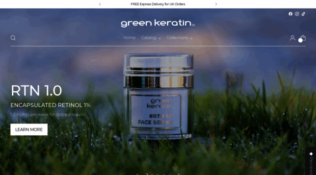 greenkeratin.co.uk