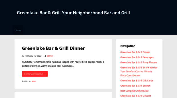 greenlakebarandgrill.com