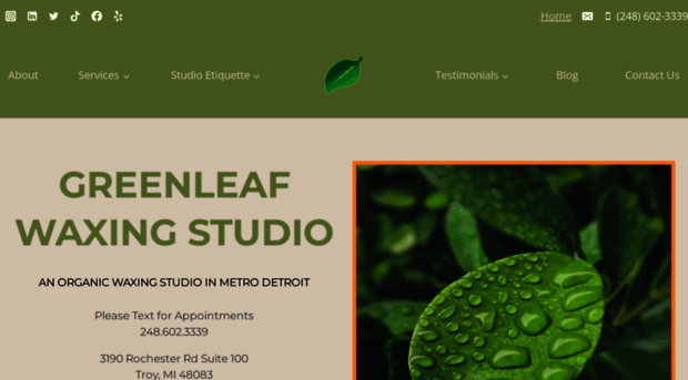 greenleafwaxingstudio.com