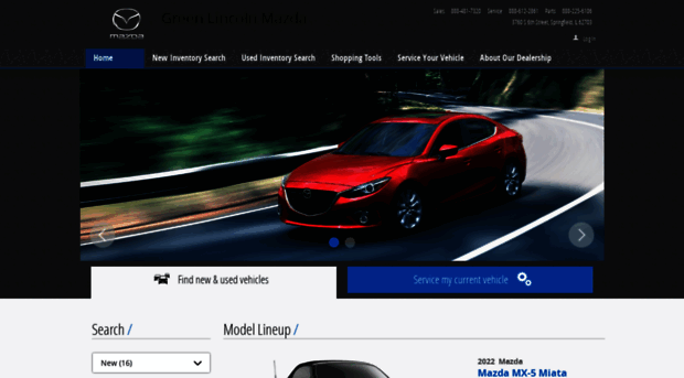 greenlincolnmazda.com