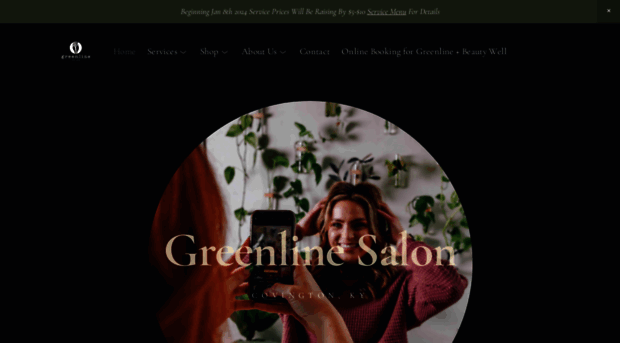 greenlinesalon.com