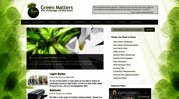 greenmattersonline.com