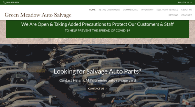 greenmeadowautosalvage.com