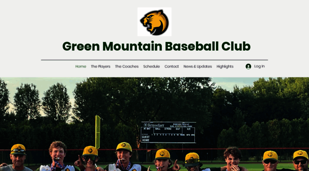 greenmountainbaseballclub.com