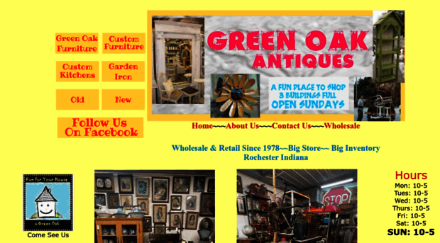 greenoakantiques.com