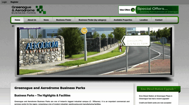 greenoguebusinesspark.com