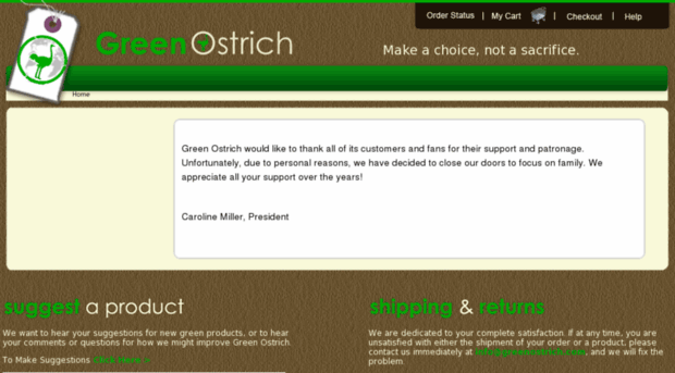 greenostrich.com