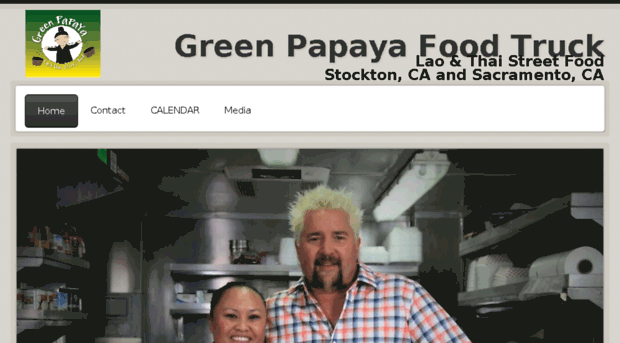 greenpapayafoodtruck.com