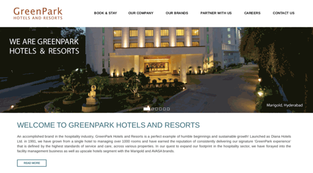 greenparkhotelsandresorts.com