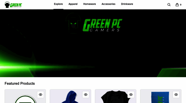 greenpcgamers-merch.creator-spring.com - GreenPCGamers Merch - GreenPC ...