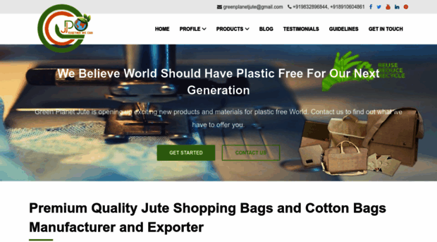 greenplanetjute.com