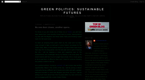 greenpoliticssustainablefutures.blogspot.com