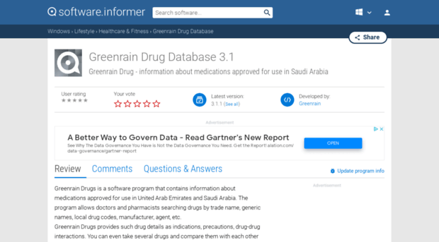 greenrain-drug-database.software.informer.com