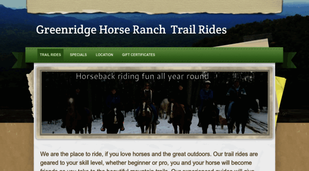 greenridgehorseranch.com