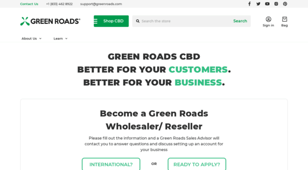 greenroadswholesale.com