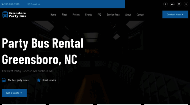 greensboropartybus.com