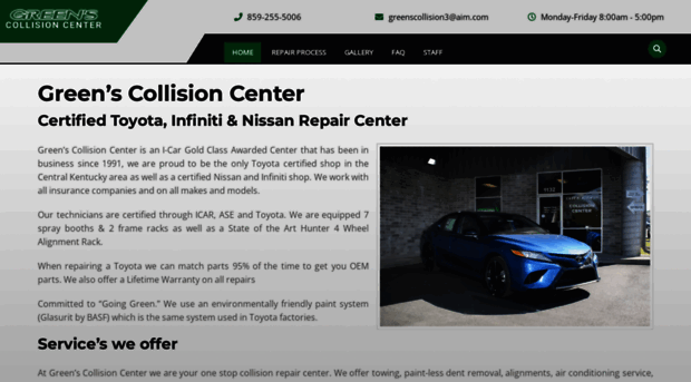 greenscollisioncenter.com