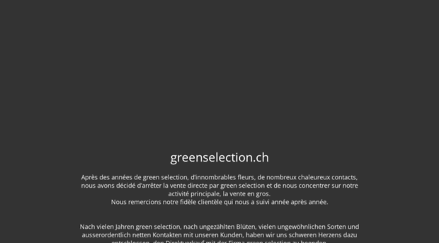 greenselection.ch