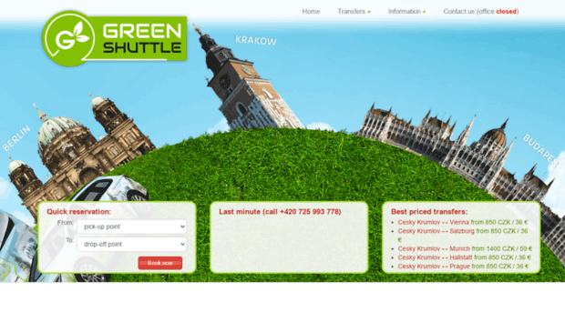 greenshuttle.cz