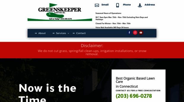 greenskeeperlawncare.com