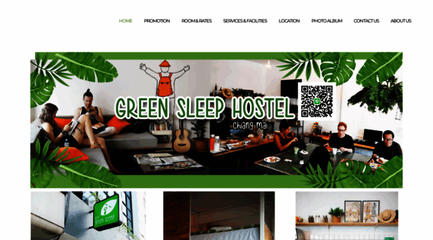 greensleephostel.com