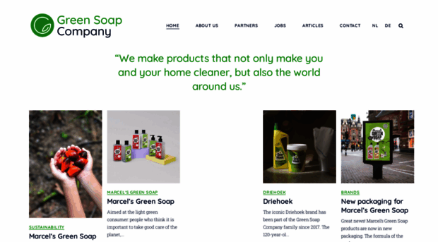 greensoapcompany.com