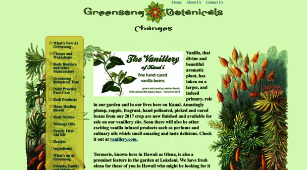 greensongbotanicals.com