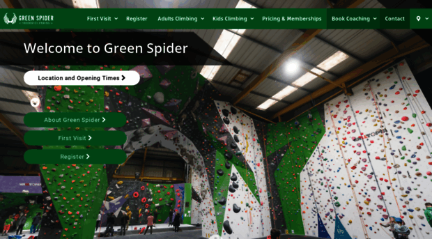 greenspiderclimbing.com