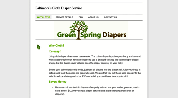 greenspringdiapers.com