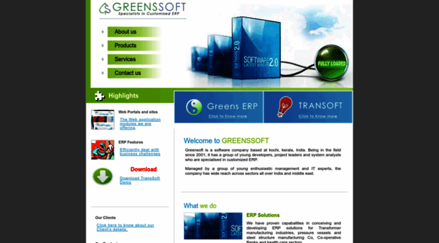 greenssoftindia.com