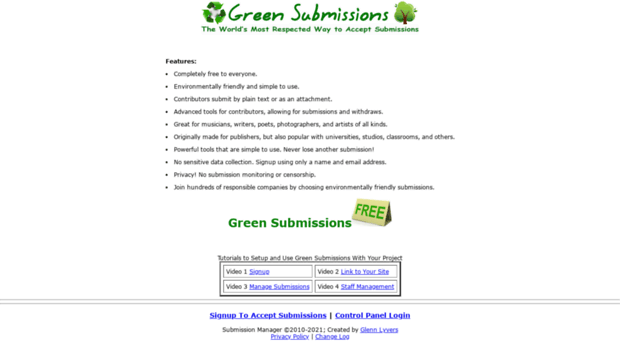 greensubmissions.com