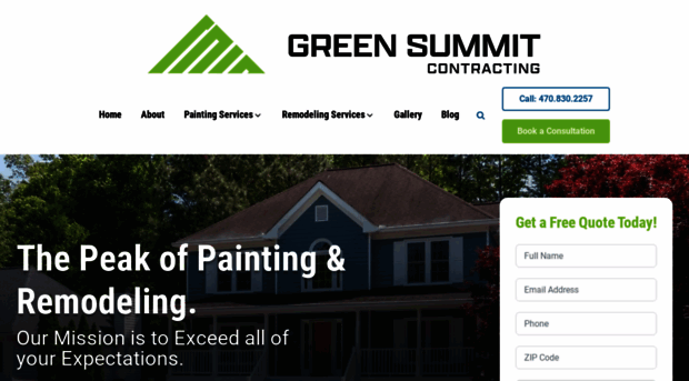 greensummitcontracting.com