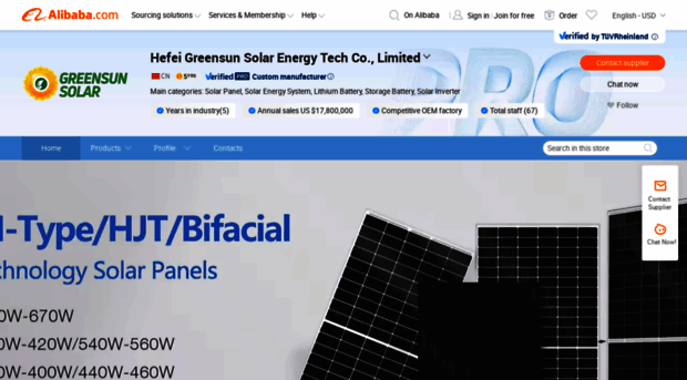 greensunsolar.en.alibaba.com