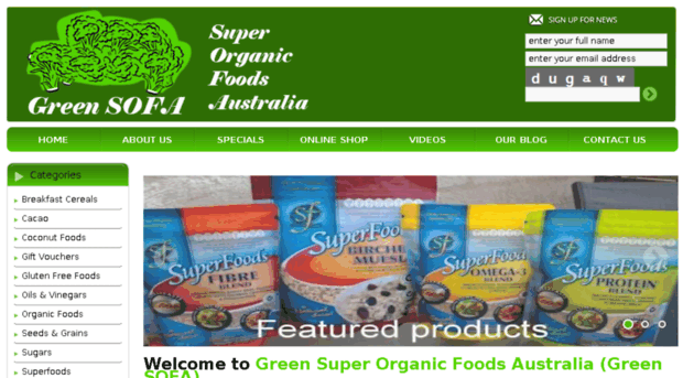 greensuperorganicfoodsaustralia.com.au