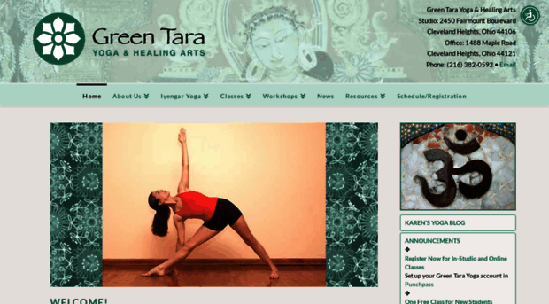 greentarayoga.com