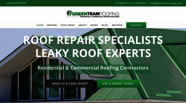 greenteamroofing.com