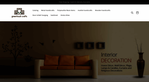 greentouchcraftsindia.com
