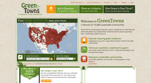 greentowns.com