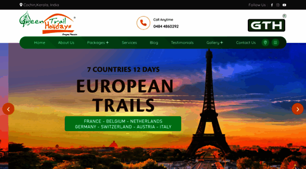 greentrailholidays.com