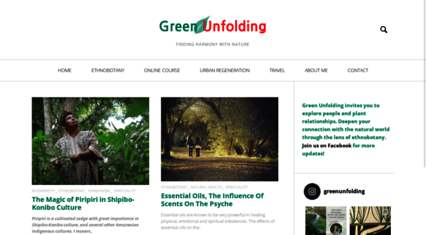 greenunfolding.com