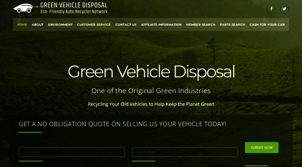 greenvehicledisposal.com