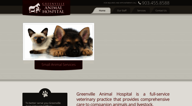 greenvilleanimalhospital.com