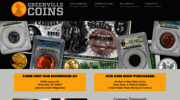 greenvillecoins.com