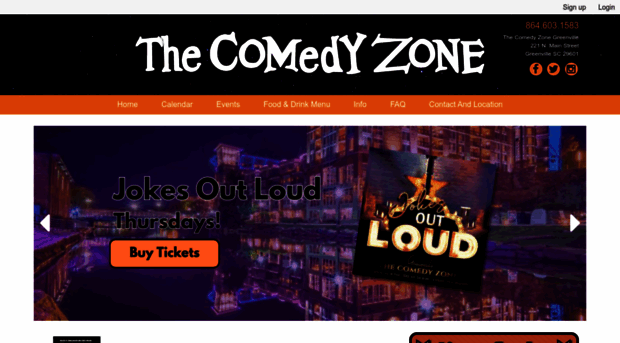 greenvillecomedyzone.com