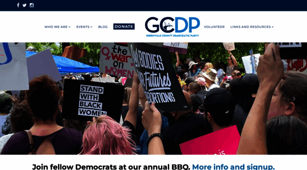 greenvilledemocrats.com