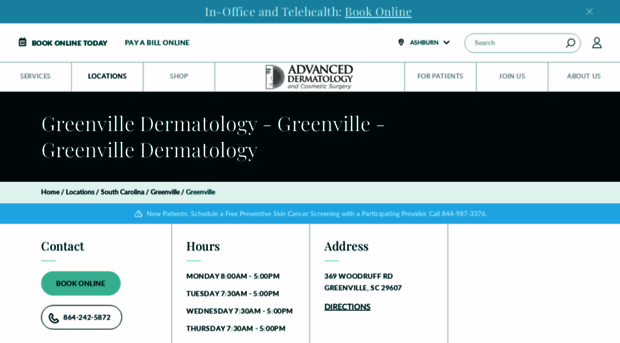 greenvilledermatology.com