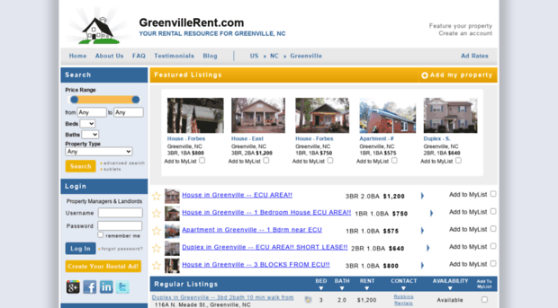 greenvillerent.com