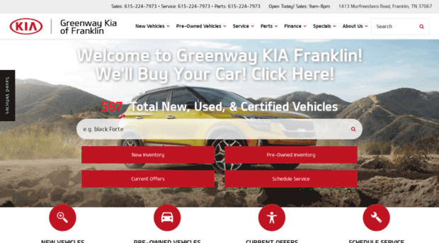 greenwaykiafranklin.com