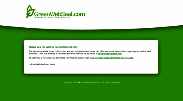 greenwebseal.com